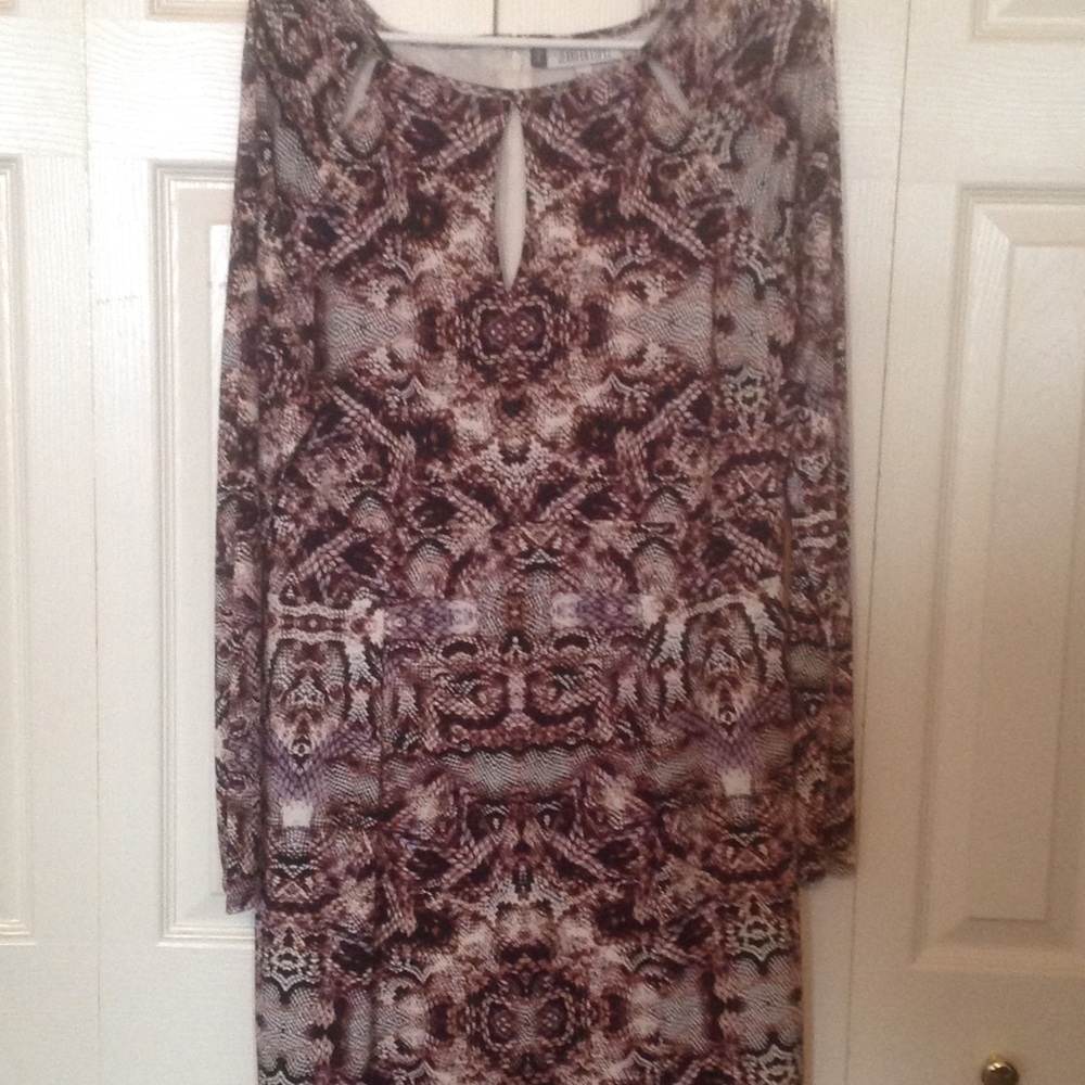 Jennifer Lopez Printed Dress